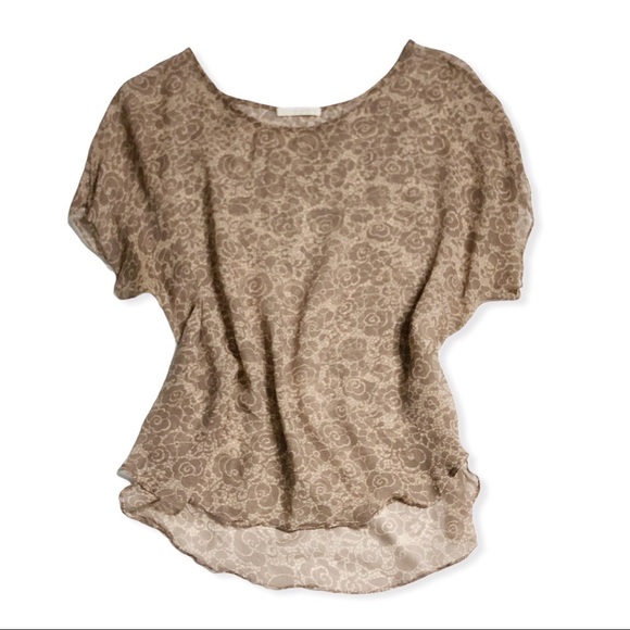 PAPER CROWN silk chiffon top | M - Picture 7 of 7